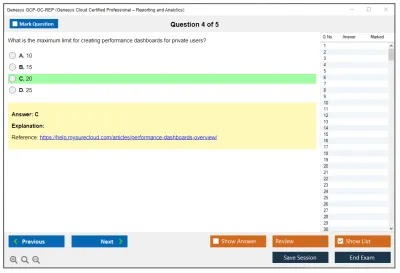 Genesys GCP-GC-REP Genesys Cloud Certified Professional - Reporting and Analytics Practice test exam simulator test engine exam Prep practice test questions answers Image 4