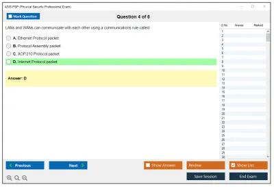 ASIS PSP Planning & Scheduling Professional (PSP) Exam Practice test exam simulator test engine exam Prep practice test questions answers Image 4