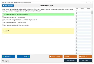 Aruba ACCP-v6.2 Aruba Certified Clearpass Professional v6.2 Practice test exam simulator test engine exam Prep practice test questions answers Image 10