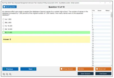 Test Prep GMAT-Test Graduate Management Admission Test (2022) Practice test exam simulator test engine exam Prep practice test questions answers Image 13