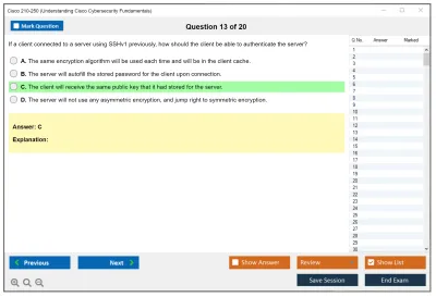 Cisco 210-250 Understanding Cisco Cybersecurity Fundamentals Practice test exam simulator test engine exam Prep practice test questions answers Image 13