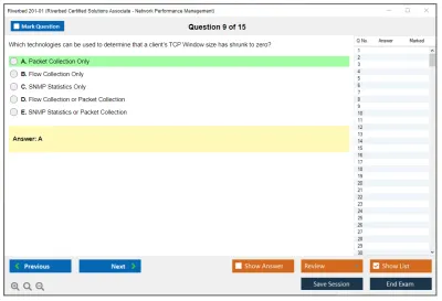 Riverbed 201-01 Riverbed Certified Solutions Associate - Network Performance Management Practice test exam simulator test engine exam Prep practice test questions answers Image 9