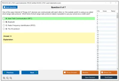 PECB ISO-IEC-27001-Lead-Implementer PECB Certified ISO/IEC 27001 Lead Implementer exam Practice test exam simulator test engine exam Prep practice test questions answers Image 6