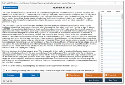 Test Prep LSAT-Test Law School Admission Test: Logical Reasoning, Reading Comprehension, Analytical Reasoning Practice test exam simulator test engine exam Prep practice test questions answers Image 17
