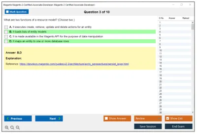 Magento Magento-2-Certified-Associate-Developer Magento 2 Certified Associate Developer Exam Practice test exam simulator test engine exam Prep practice test questions answers Image 3