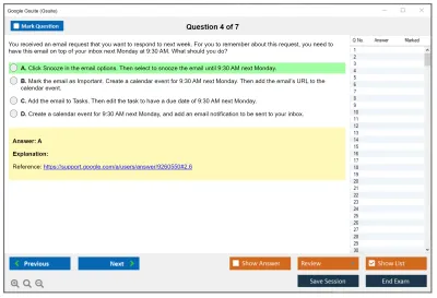 Google Gsuite G Suite Certification Practice test exam simulator test engine exam Prep practice test questions answers Image 4