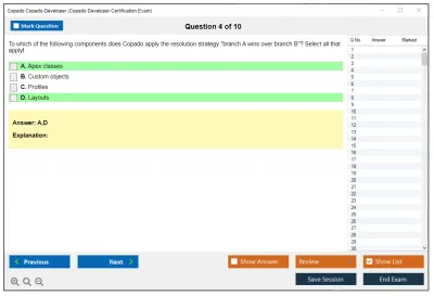 Copado Copado-Developer Copado Developer Certification Exam Practice test exam simulator test engine exam Prep practice test questions answers Image 4