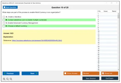 Salesforce ADM-201 Salesforce Certified Administrator Practice test exam simulator test engine exam Prep practice test questions answers Image 10