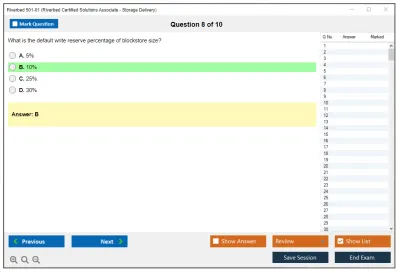 Riverbed 501-01 Riverbed Certified Solutions Associate – Storage Delivery Practice test exam simulator test engine exam Prep practice test questions answers Image 8