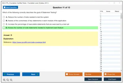 iSQI CTFL_Foundation ISTQB Certified Tester Foundation Level Practice test exam simulator test engine exam Prep practice test questions answers Image 11