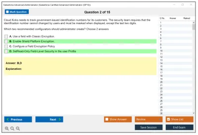 Salesforce Advanced-Administrator Salesforce Certified Advanced Administrator Practice test exam simulator test engine exam Prep practice test questions answers Image 2