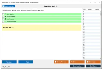 Huawei H35-210 Huawei Certified Network Associate - Access Network Practice test exam simulator test engine exam Prep practice test questions answers Image 4