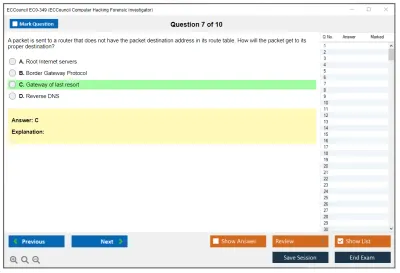 ECCouncil EC0-349 ECCouncil Computer Hacking Forensic Investigator Practice test exam simulator test engine exam Prep practice test questions answers Image 7
