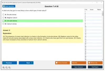NCLEX NCLEX-RN National Council Licensure Examination(NCLEX-RN) Practice test exam simulator test engine exam Prep practice test questions answers Image 7