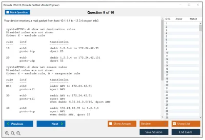 Brocade 170-010 Brocade Certified vRouter Engineer Practice test exam simulator test engine exam Prep practice test questions answers Image 9
