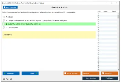 Checkpoint 156-915.77 Check Point Certified Security Expert Update Practice test exam simulator test engine exam Prep practice test questions answers Image 9