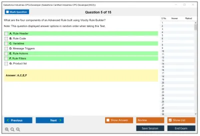 Salesforce Industries-CPQ-Developer Salesforce Certified Industries CPQ Developer Practice test exam simulator test engine exam Prep practice test questions answers Image 5
