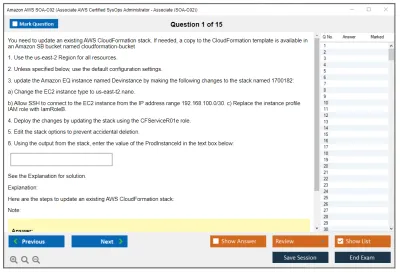 Amazon AWS SOA-C02 AWS Certified SysOps Administrator - Associate (SOA-C02) Practice test exam simulator test engine exam Prep practice test questions answers Image 1