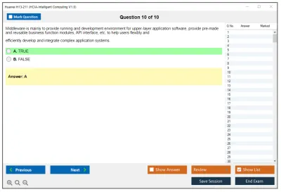 Huawei H13-211 HCIA-Intelligent Computing V1.0 Practice test exam simulator test engine exam Prep practice test questions answers Image 10