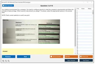 Microsoft PL-500 Microsoft Power Automate RPA Developer Practice test exam simulator test engine exam Prep practice test questions answers Image 3