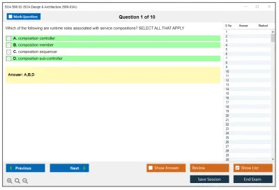 SOA S90.03 SOA Design & Architecture Practice test exam simulator test engine exam Prep practice test questions answers Image 1
