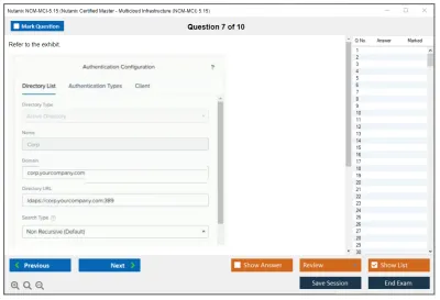 Nutanix NCM-MCI-5.15 Nutanix Certified Master - Multicloud Infrastructure (NCM-MCI) 5.15 Practice test exam simulator test engine exam Prep practice test questions answers Image 7