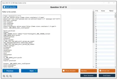 Cisco 400-151 CCIE Data Center (v2.0) Practice test exam simulator test engine exam Prep practice test questions answers Image 10
