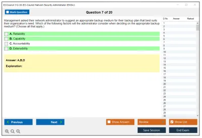 ECCouncil 312-38 Certified Network Defender (CND) Practice test exam simulator test engine exam Prep practice test questions answers Image 7