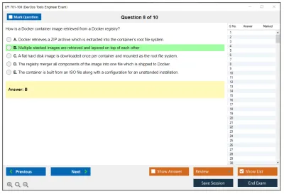 LPI 701-100 DevOps Tools Engineer Practice test exam simulator test engine exam Prep practice test questions answers Image 8
