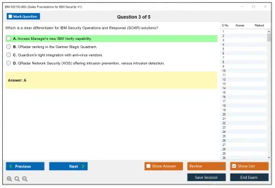 IBM M2150-860 Sales Foundations for IBM Security V1 Practice test exam simulator test engine exam Prep practice test questions answers Image 3
