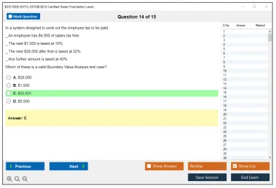 BCS ISEB-SWT2 ISTQB-BCS Certified Tester Foundation Level Practice test exam simulator test engine exam Prep practice test questions answers Image 14