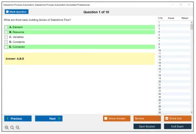 Salesforce Process-Automation Salesforce Process Automation Accredited Professional Practice test exam simulator test engine exam Prep practice test questions answers Image 1