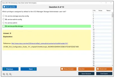 Cisco 200-155 Introducing Cisco Data Center Technologies Practice test exam simulator test engine exam Prep practice test questions answers Image 8