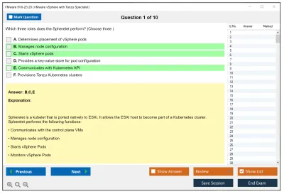 VMware 5V0-23.20 VMware vSphere with Tanzu Specialist Practice test exam simulator test engine exam Prep practice test questions answers Image 1