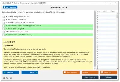NCLEX NCLEX-PN National Council Licensure Examination(NCLEX-PN) Practice test exam simulator test engine exam Prep practice test questions answers Image 4