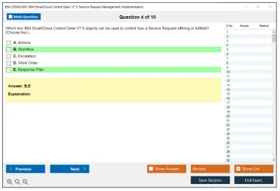 IBM C9560-656 IBM SmartCloud Control Desk V7.5 Service Request Management Implementation Practice test exam simulator test engine exam Prep practice test questions answers Image 4