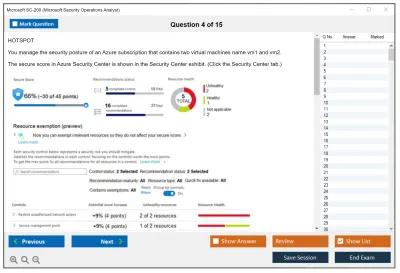 Microsoft SC-200 Microsoft Security Operations Analyst Practice test exam simulator test engine exam Prep practice test questions answers Image 4