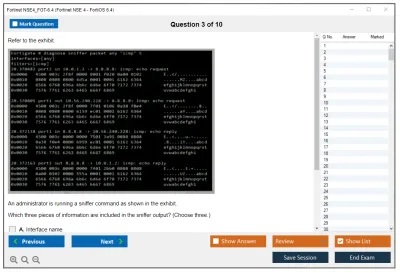 Fortinet NSE4_FGT-6.4 Fortinet NSE 4 - FortiOS 6.4 Practice test exam simulator test engine exam Prep practice test questions answers Image 3