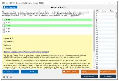 ECCouncil 212-81 EC-Council Certified Encryption Specialist (ECES) Practice test exam simulator test engine exam Prep practice test questions answers Image 4