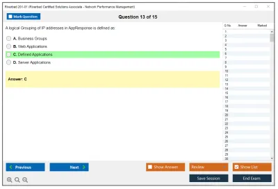 Riverbed 201-01 Riverbed Certified Solutions Associate - Network Performance Management Practice test exam simulator test engine exam Prep practice test questions answers Image 13