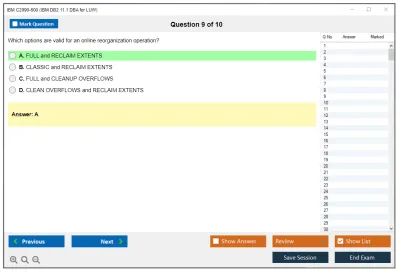 IBM C2090-600 IBM DB2 11.1 DBA for LUW Practice test exam simulator test engine exam Prep practice test questions answers Image 9