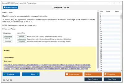 Microsoft DP-900 Microsoft Azure Data Fundamentals Practice test exam simulator test engine exam Prep practice test questions answers Image 1