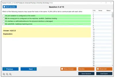 Huawei H12-831_V1-0 HCIP-Datacom-Advanced Routing & Switching Technology V1.0 Practice test exam simulator test engine exam Prep practice test questions answers Image 5