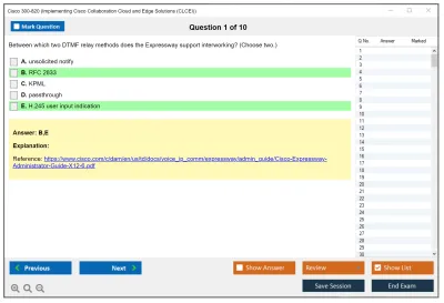 Cisco 300-820 Implementing Cisco Collaboration Cloud and Edge Solutions (300-820 CLCEI) Practice test exam simulator test engine exam Prep practice test questions answers Image 1