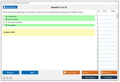 Huawei H12-411 HCNA Data Center Facility Practice test exam simulator test engine exam Prep practice test questions answers Image 3