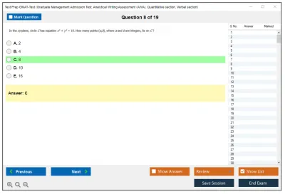 Test Prep GMAT-Test Graduate Management Admission Test (2022) Practice test exam simulator test engine exam Prep practice test questions answers Image 8