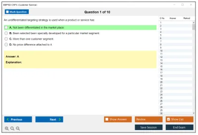 BBPSD CSFX Customer Service Practice test exam simulator test engine exam Prep practice test questions answers Image 1