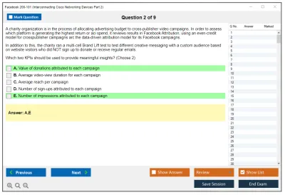 Facebook 200-101 Interconnecting Cisco Networking Devices Part 2 Practice test exam simulator test engine exam Prep practice test questions answers Image 2