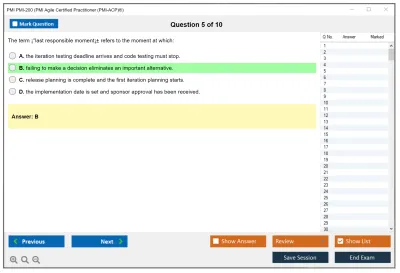 PMI PMI-200 PMI Agile Certified Practitioner (PMI-ACP)® Practice test exam simulator test engine exam Prep practice test questions answers Image 5