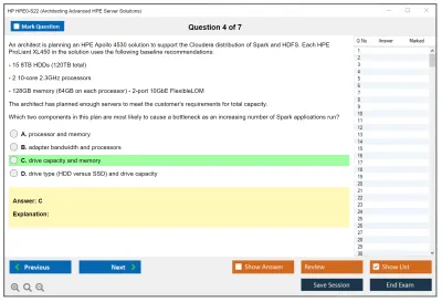 HP HPE0-S22 Architecting Advanced HPE Server Solutions Practice test exam simulator test engine exam Prep practice test questions answers Image 4